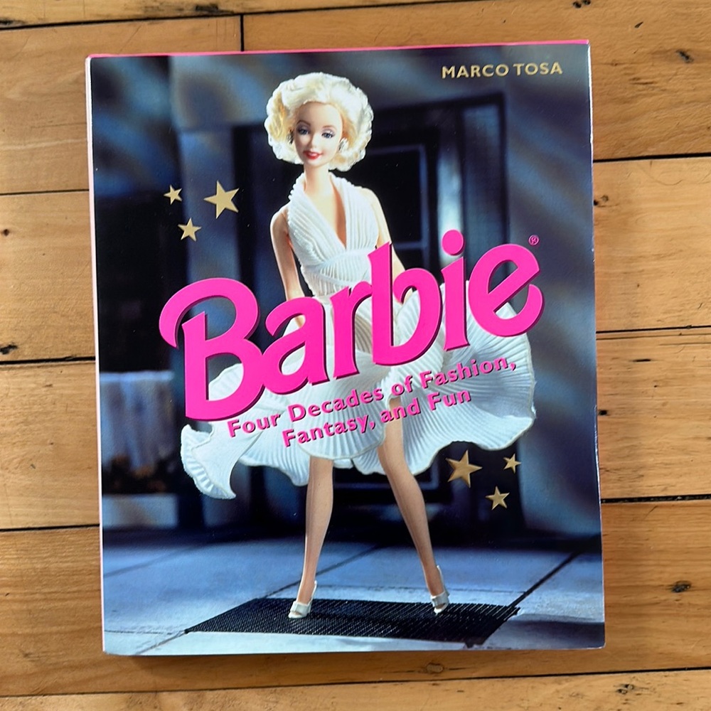Barbie hardcover book - vintage